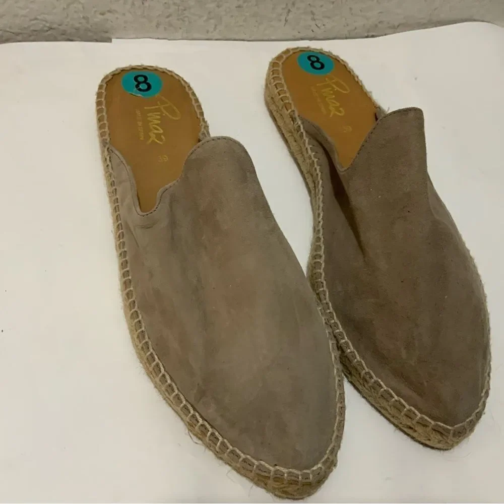 Pimaz Tan  Espadrille Mules size 39